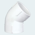 UPVC Elbow 45 deg