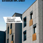 Exterior HPL Sheet - Cracked Cemento Light(30315-SUD)