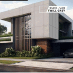 Exterior HPL Sheet - Twill Grey (30403-SUD)
