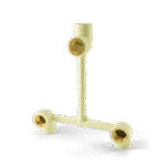 CPVC Wall Mixer Top & Bottom 7-Inch