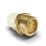 CPVC Reducing Male Threaded Adapter Brass Insert