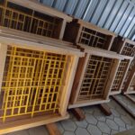 Mahagony Wooden Window(4*5)- SBT