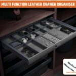 HAB-Multi Function Leather Drawer Organiser