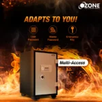 Ozone Fire Warrior- 77 | Fire-resistant Safe | 67 Litres