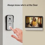 Ozone Iris Bluetooth Smart Door Lock with VDP with 5-way access