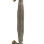 SHP- Antique Brass Pull Handle Domino