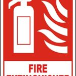 SINAGE BOARD - Fire Extinguisher
