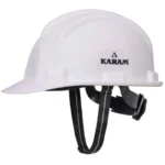 KARAM - SAFETY  HELMET  TRATCHET  TYPE - White