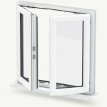 UPVC White Open Window - GF