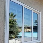 UPVC White Sliding Window - GF