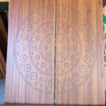 Wooden Mica (Each) Door 6 - SBT