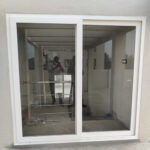 UPVC White Sliding Doors - GF