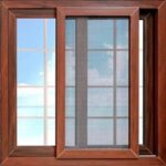 UPVC Color Coated Sliding Window - GF