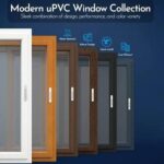 coloured upvc door in coimbatore