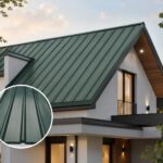 JRP- Roofing Sheet Drak Green