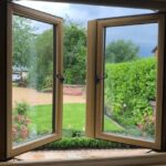 UPVC Color Coated Open Window - GF