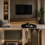 DECOR - Wall Panel Grey Marble Gloden Line 1 X 10ft 10mm