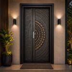 DECOR Steel Door 1080 x 2350 x 90 x 225 Ivory DGC61