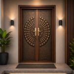 DECOR Steel Door 1080 x 2100 x 90 x 225 Ivory DGC 81