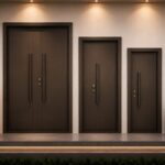 DECOR Steel Door 1200 x 2100 x 90 x 225  MS BH ELG 002