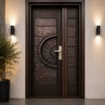 DECOR Steel Door 1080 x 2100 x 90 x 225 Ivory DGC 51