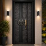 DECOR Steel Door 1080 x 2100 x 90 x 225 Ivory DGC111